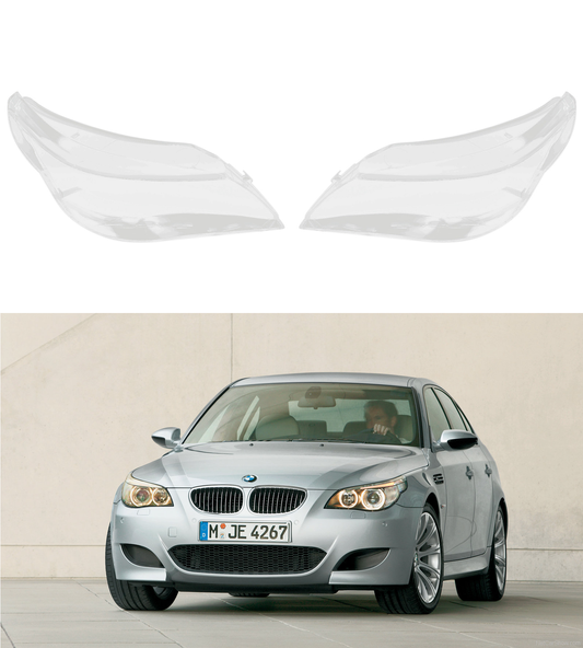 Headlight Lens covers for BMW 5 E60/E61 (2003-2009)