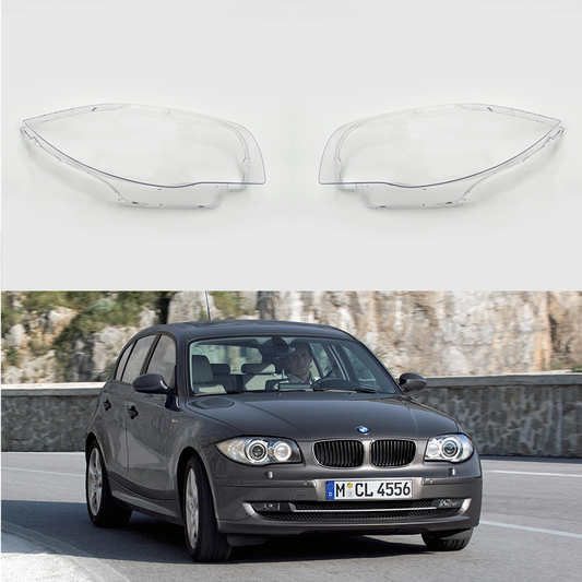 Headlight Lens covers for BMW 1 E81 E82 E87 E88 (2005-2009)