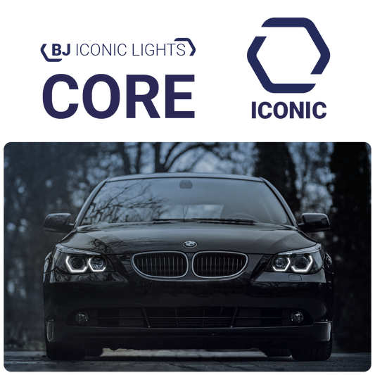 BJ Iconic Lights CORE - BMW 5 E60/E61 Facelift Xenon
