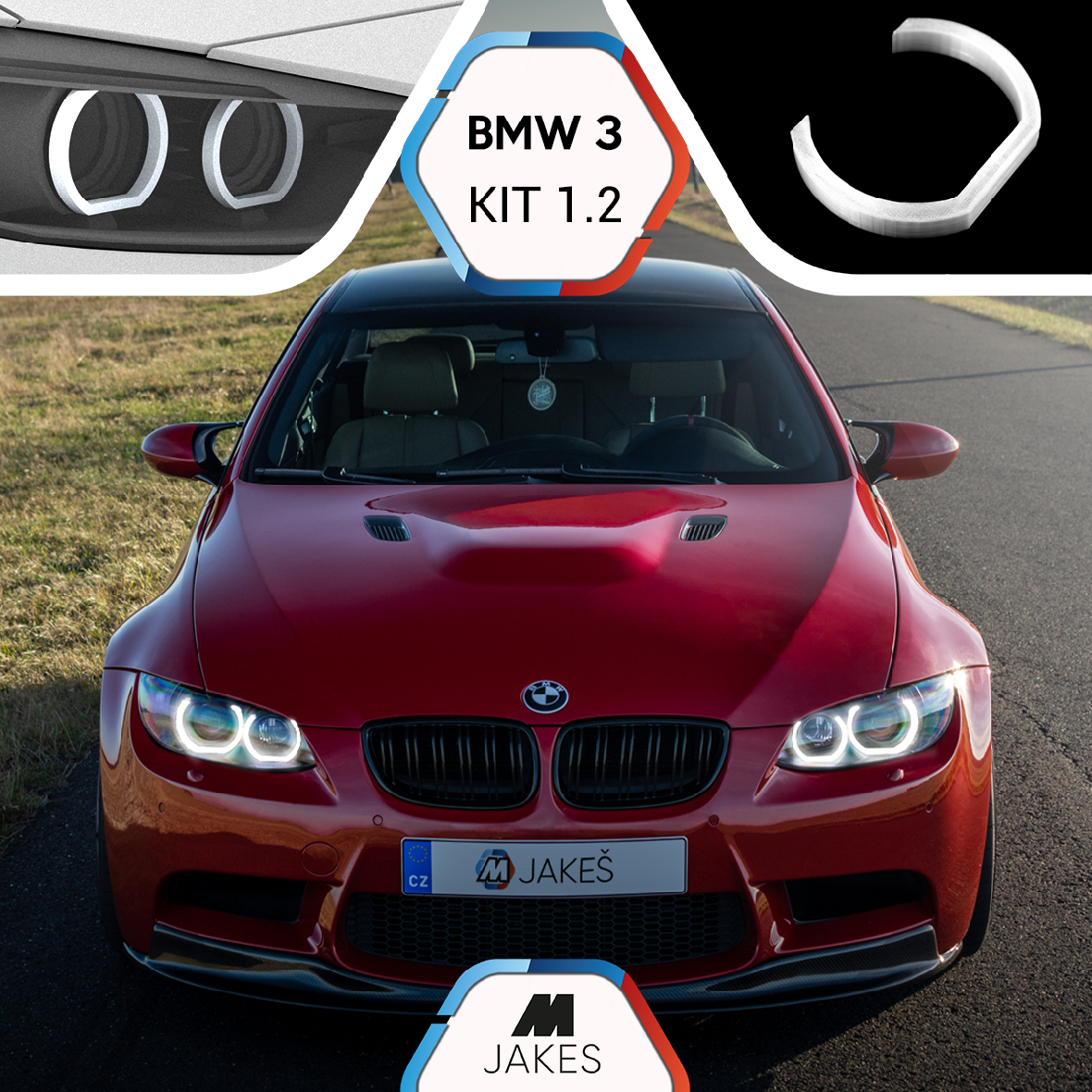 BJ Angel Eyes - BMW 3 E90/E91 Facelift Xenon –