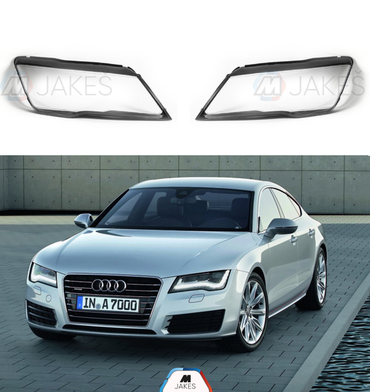 Headlight Lens covers for Audi A7 4G8 (2010-2014)