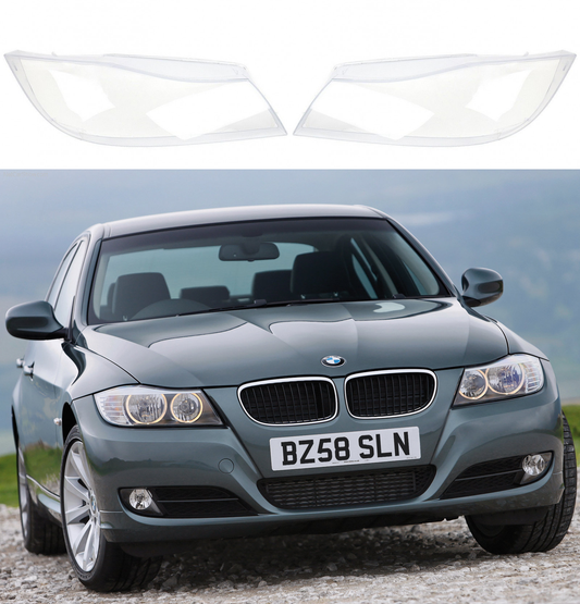 Headlight Lens covers for BMW 3 E90/E91 (2005-2011) Halogen / low config